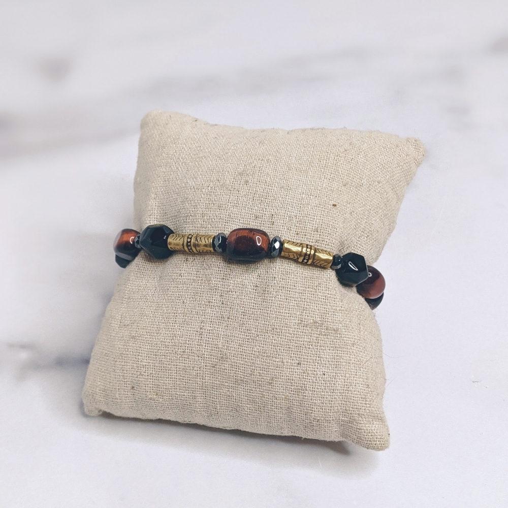 Silpada Sterling Silver Bead Stretch Bracelet - image 4